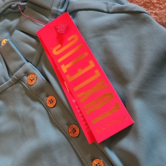 NWT Lilly Pulitzer LUXLETIC Hutton Polo. Size Medium. - Picture 5 of 8